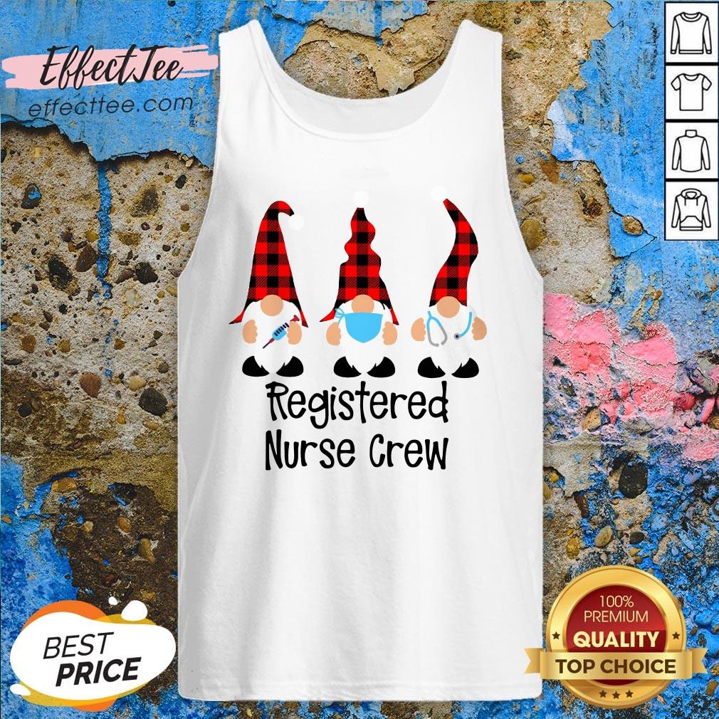 Good Gnome Nurse Registered Nurse Crew Merry Christmas Sweatshirt