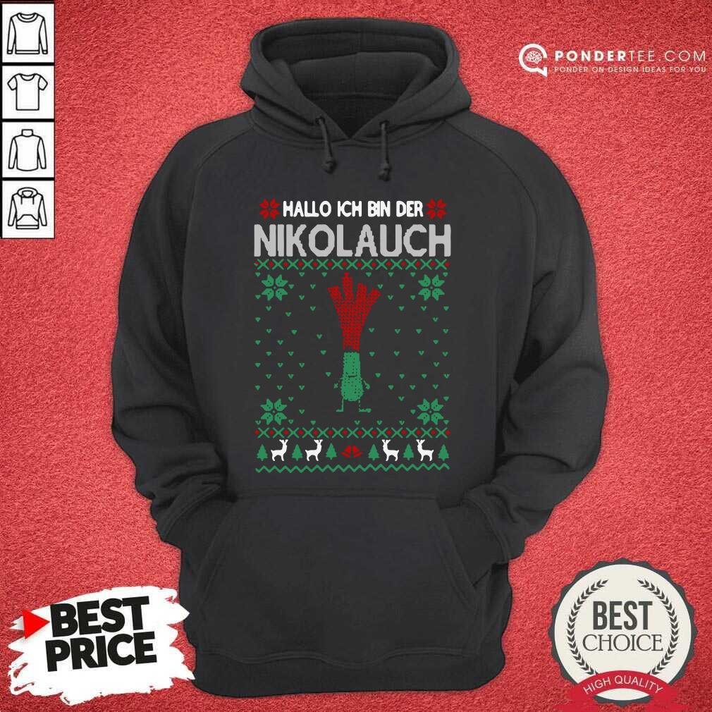 Good Hallo Merry Christmas Hallo Ich Bin Der Nikolaus Shirt