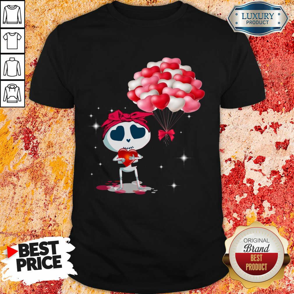 Good Hearts Skeleton Valentine Shirt