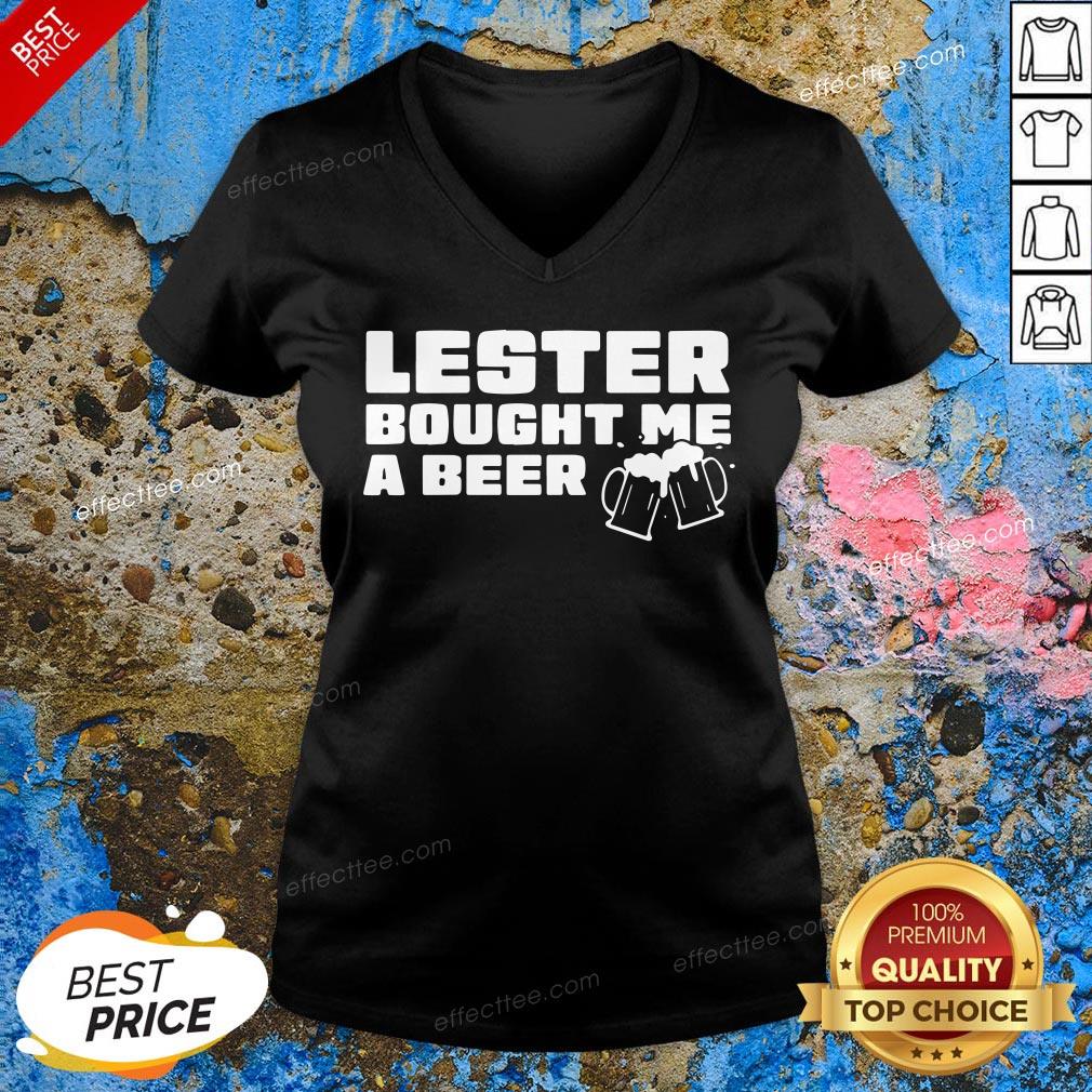 Good Lester Bought Me a Beer Chicago Tee Shirt
