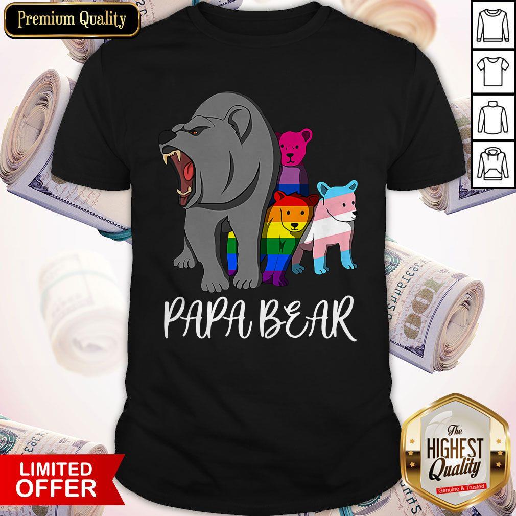 Good LGBT Papa Bear Shirt