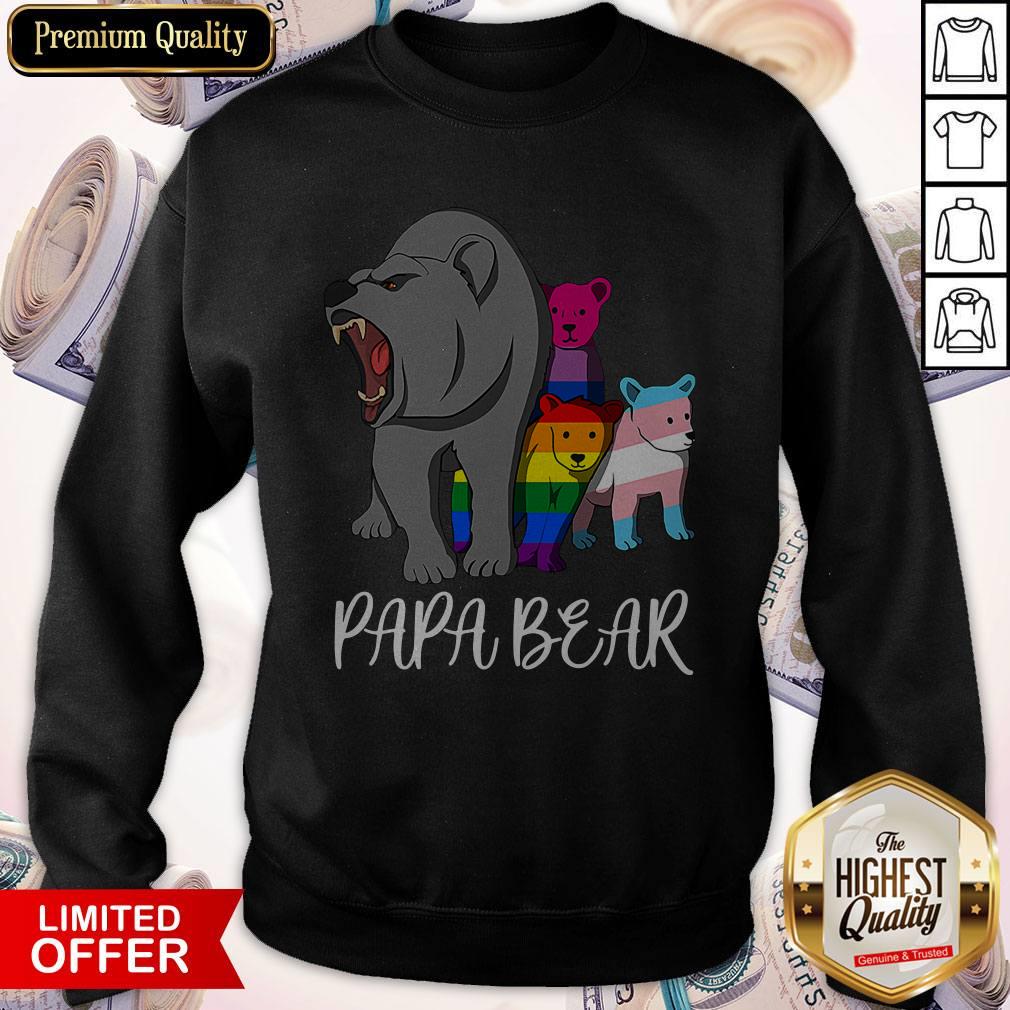 Good LGBT Papa Bear Shirt