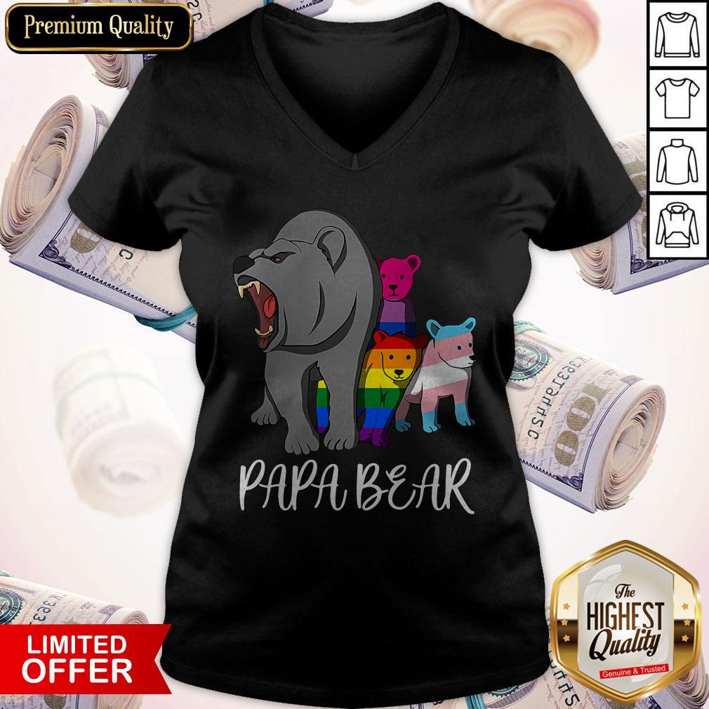 Good LGBT Papa Bear Shirt