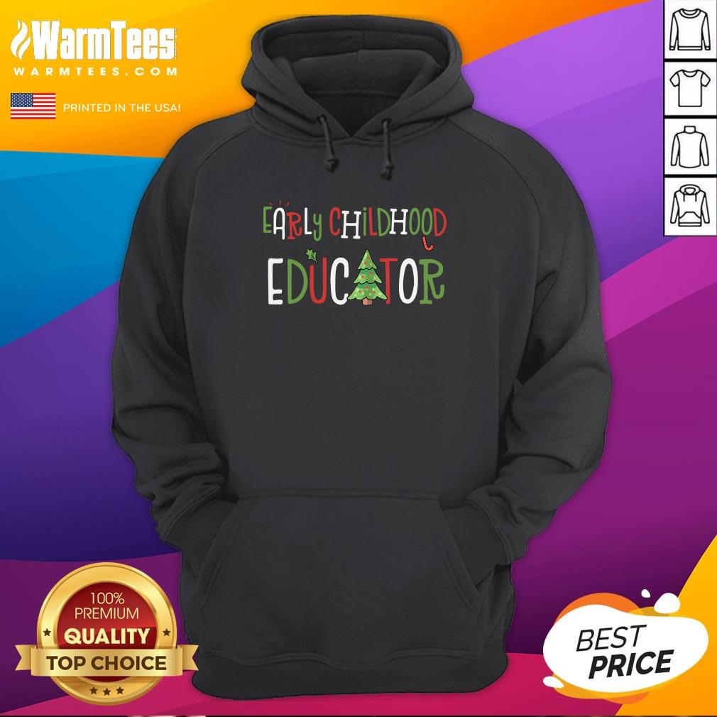 Good Merry Christmas Early Childhood Educator Shirt