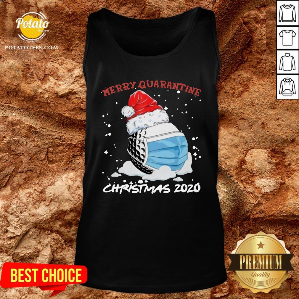 Good Merry Quarantine Christmas Viruscorona Shirt