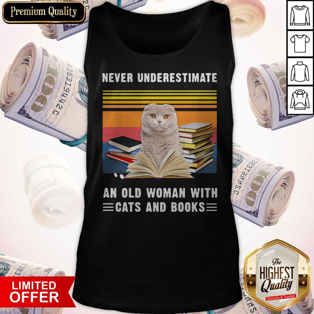 good-never-underestimate-an-old-woman-with-cats-and-books-scottish-fold-cat-vintage-retro-tank-top.jpg