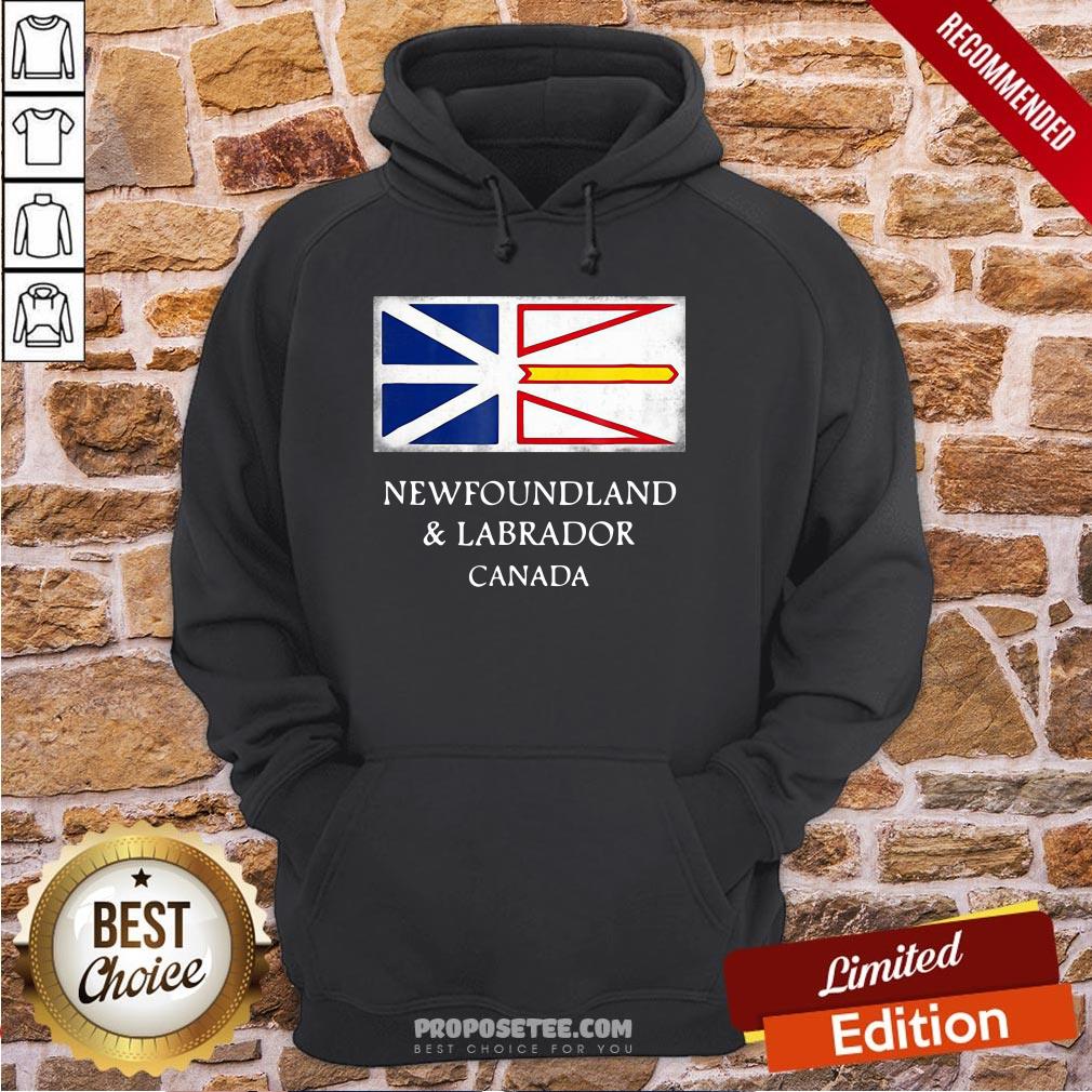 Good Newfoundland And Labrador Canada Flag Shirt