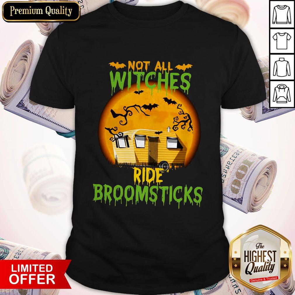 Good Not All Witches Ride Broomsticks Moon Shirt