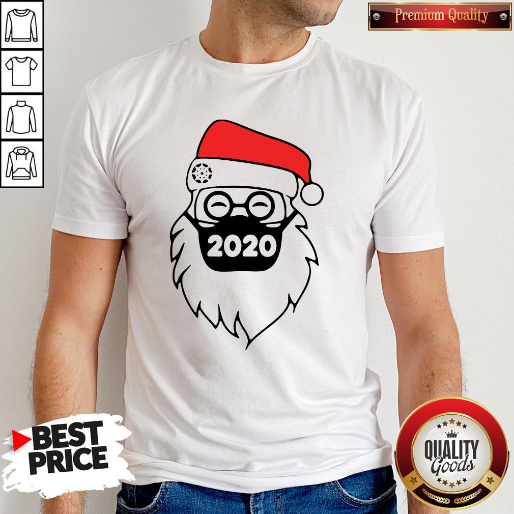 Good Santa Wearing Mask 2020 Christmas Shirt