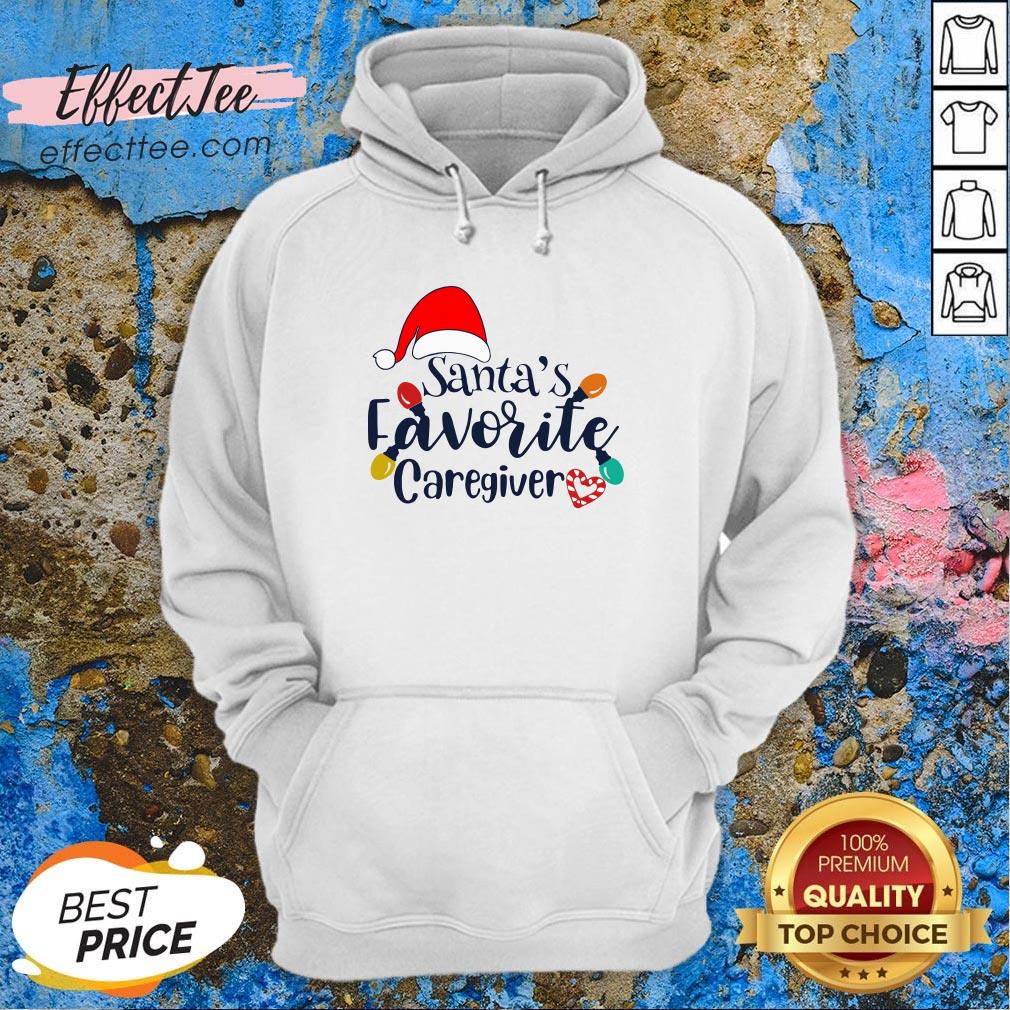 Good Santa’s Favorite Caregiver Christmas Shirt