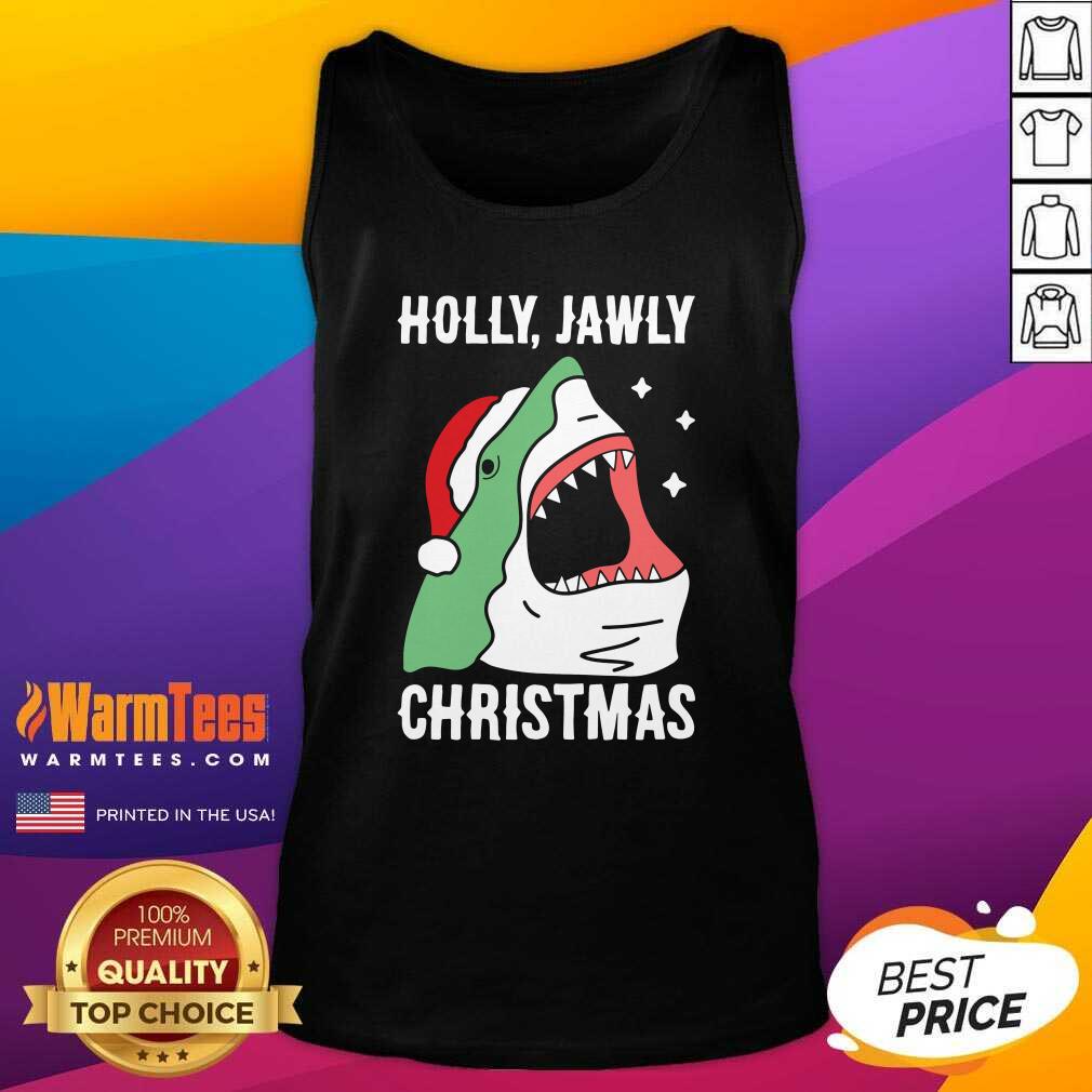 Good Shark Holly Jawly Christmas Shirt