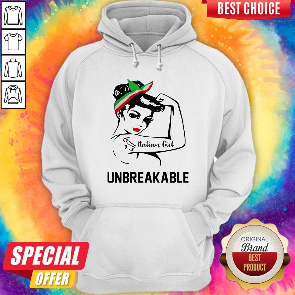 Good Strong Woman Tattoo Italian Girl Unbreakable T-Shirt