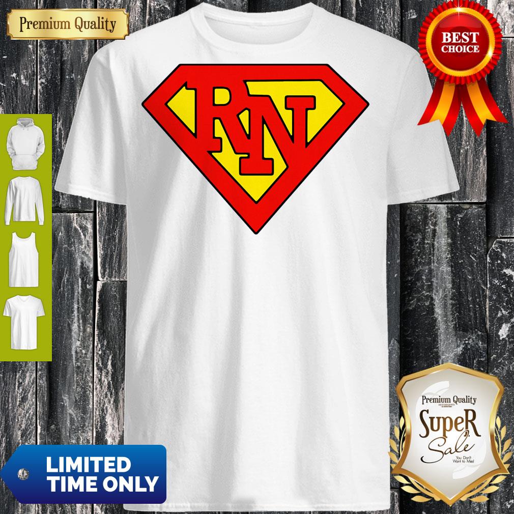 Good Super Nurse Rn Superhero Registered Nurse Hero Shirt