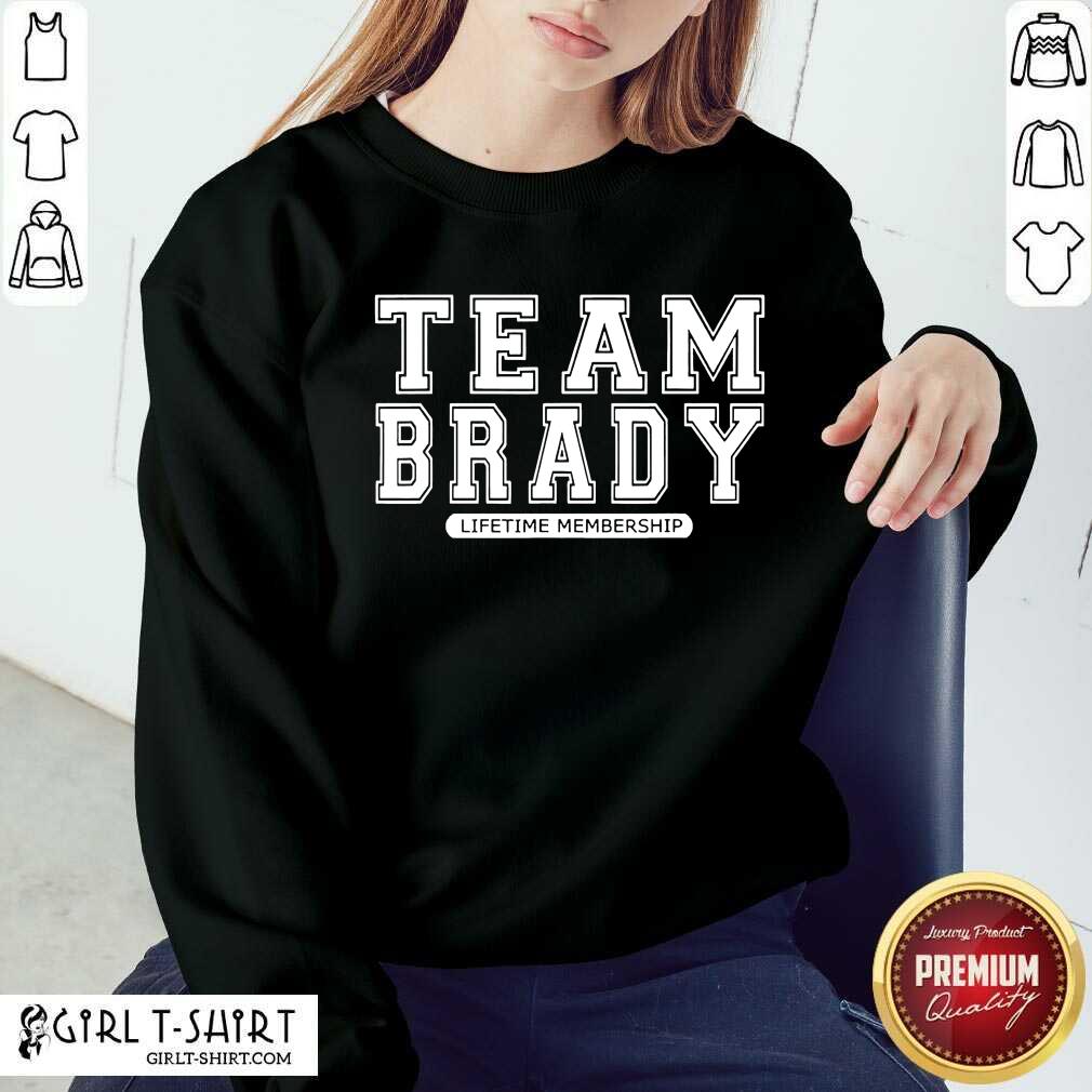 Good Team Brady Lifetime Membership Tampa Bay Buccaneers Shirt