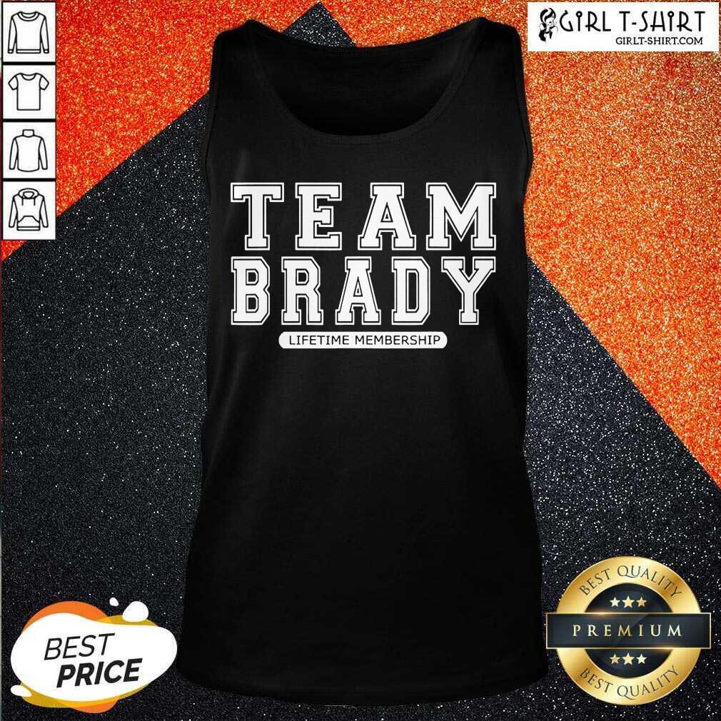 Good Team Brady Lifetime Membership Tampa Bay Buccaneers Shirt