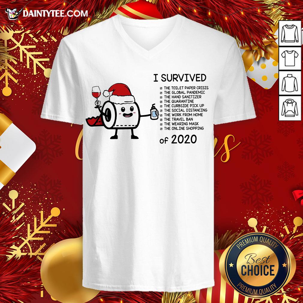 Good Toilet Paper I Survived The Global Pandemic Of 2020 Christmas Shirt