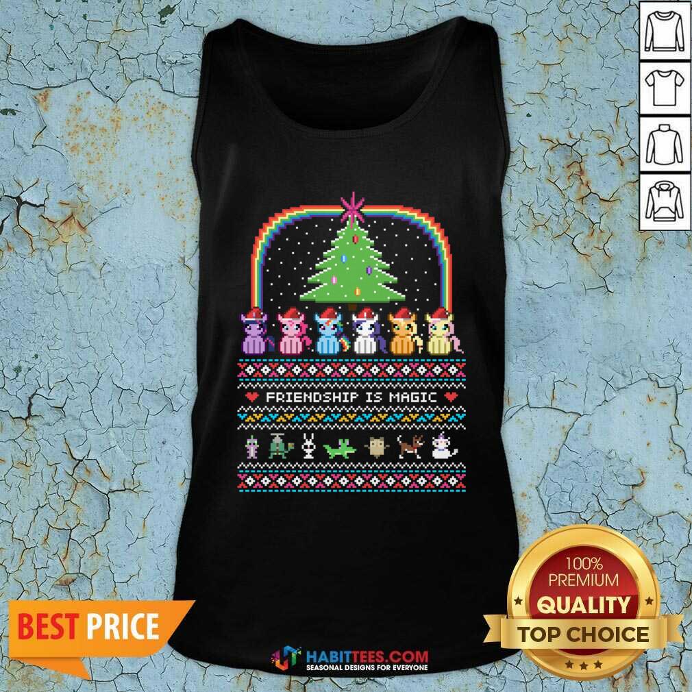 Good Unicorn Friendship Is Magic Ugly Christmas Shirt