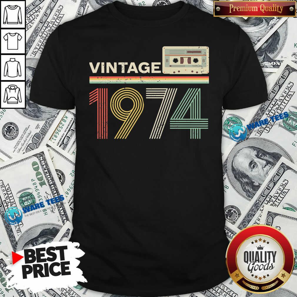 Good Vintage 1974 Cassette Shirt