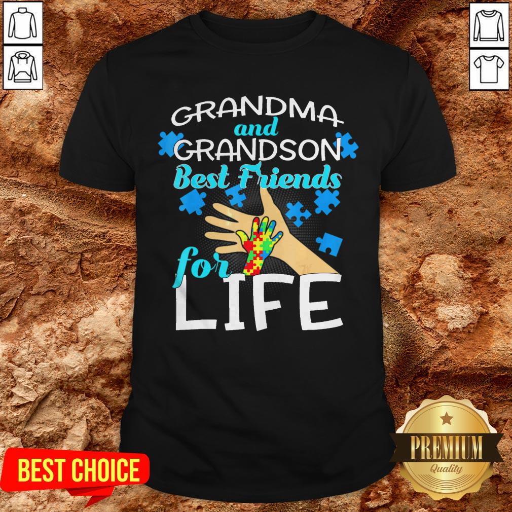 Grandma And Grandson Best Friends For Life Shirt