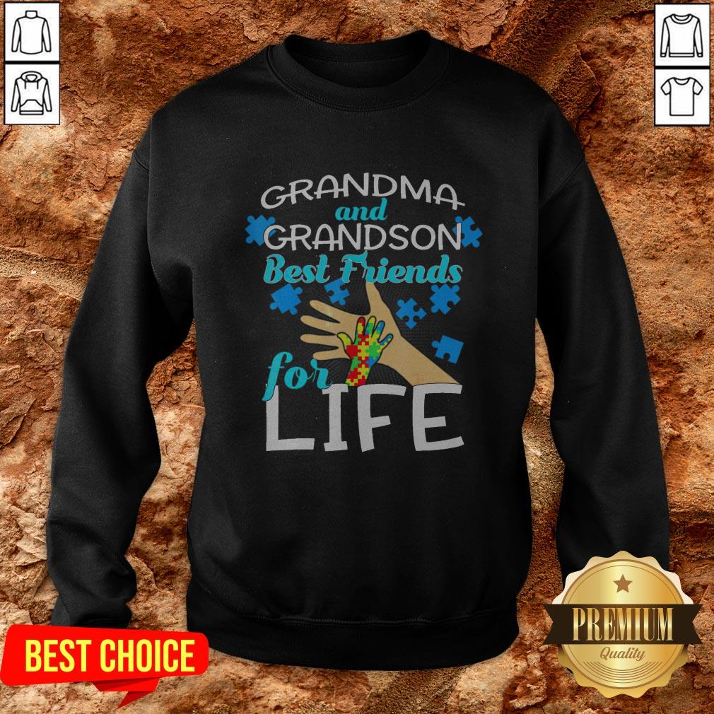 Grandma And Grandson Best Friends For Life Shirt