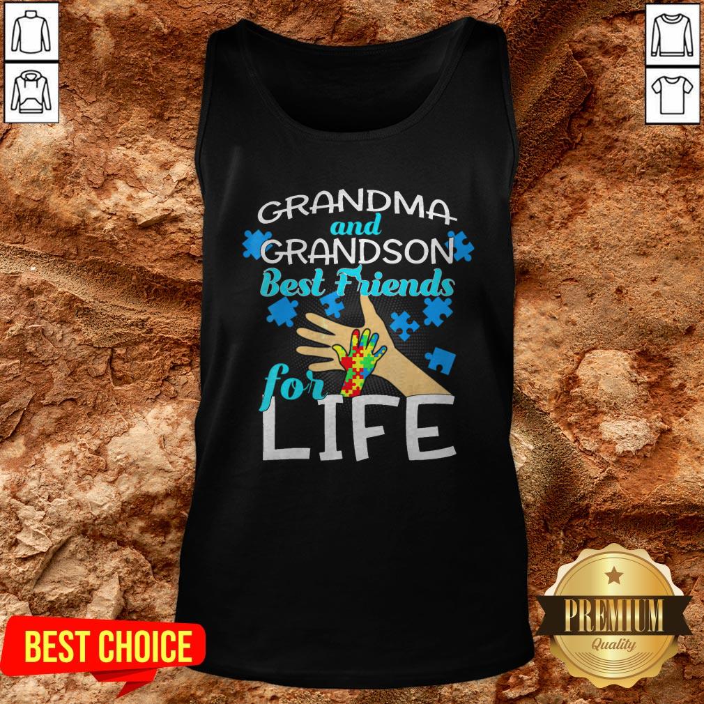Grandma And Grandson Best Friends For Life Shirt