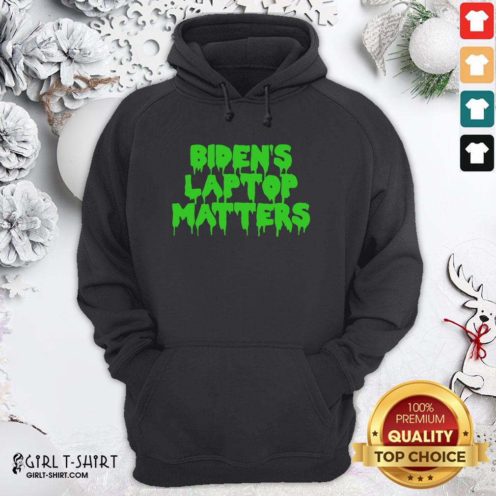 Gray Biden’s Laptop Matters Political Swamp Green Shirt