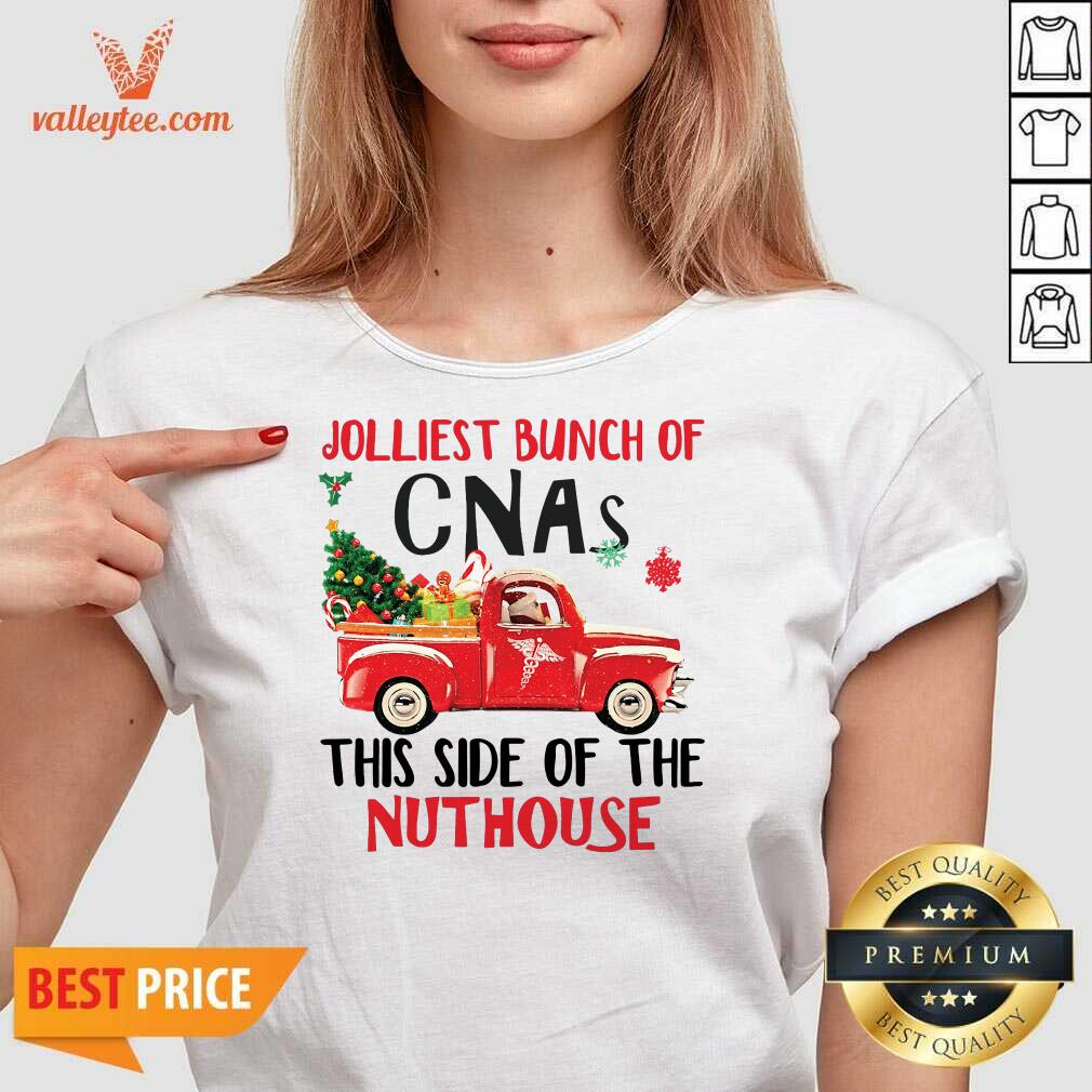 Great Jolliest Bunch of CNAs This Side Of The Nuthouse Ugly Christmas Shirt