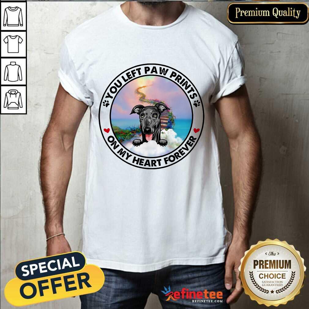 Greyhound On My Heart Forever Shirt