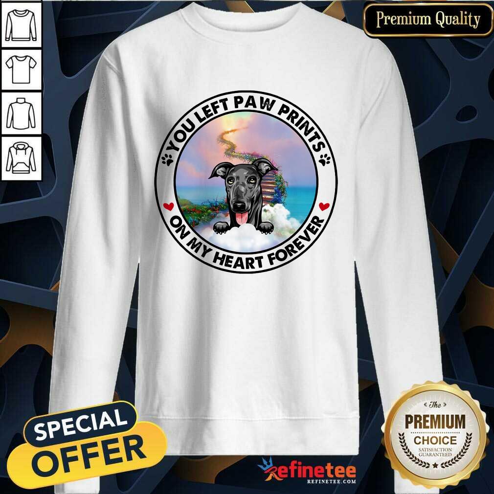 Greyhound On My Heart Forever Shirt