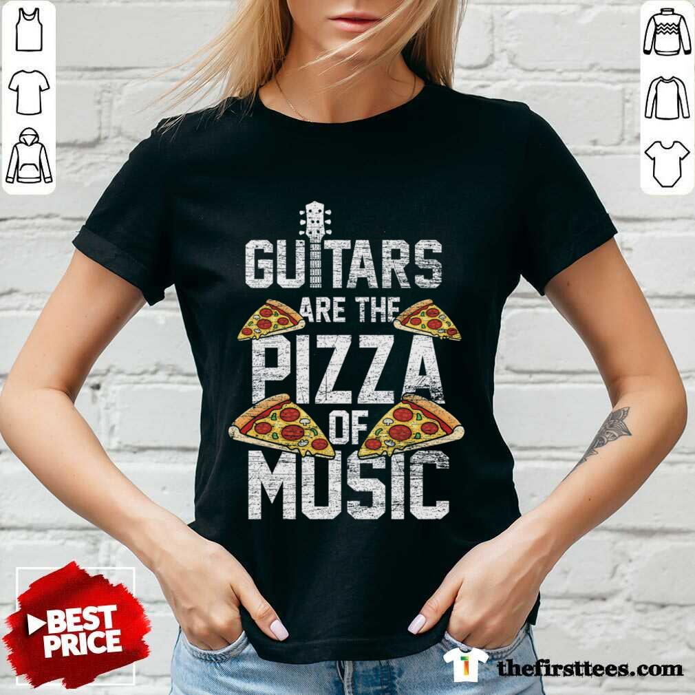 Guitars Are The Pizza Of Music Shirt