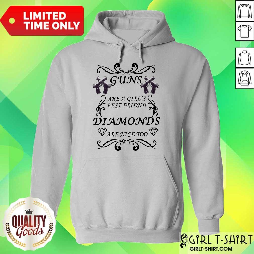 Guns Are A Girl's Best Friend Diamonds Shirt