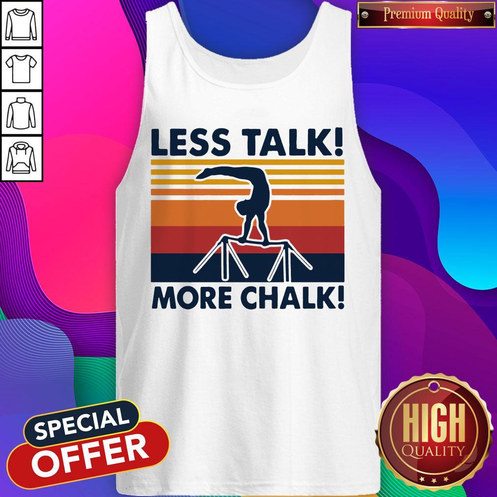 Gymnast Less Talk More Chalk Vintage Shirt