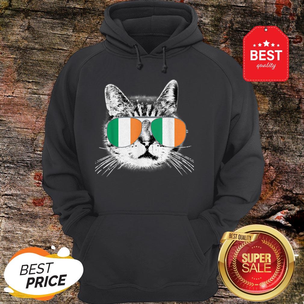 Irish Flag Cat St. Patrick’s Day Catrick’s Cattys Womens Men Shirt