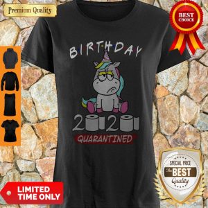 Original Unicorn Birthday 2020 Quarantined Shirt