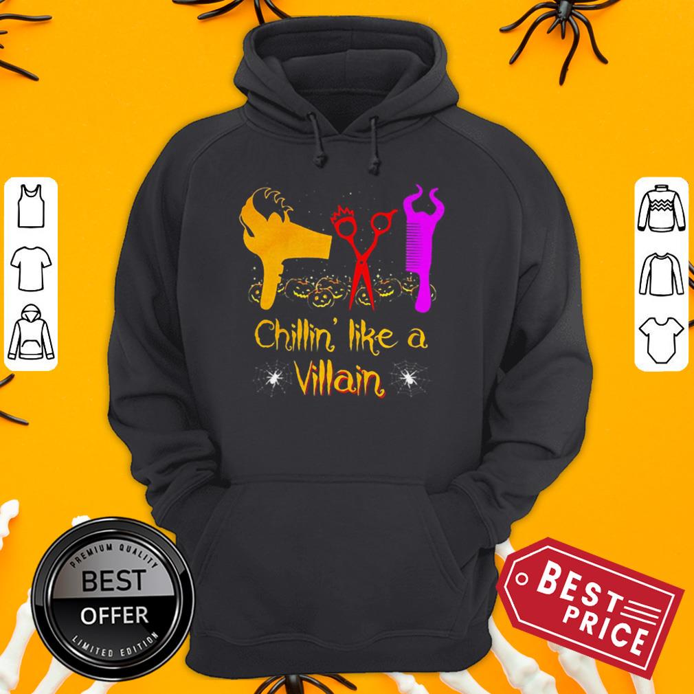 Halloween Hairstyles Chillin Like A Villain Shirt