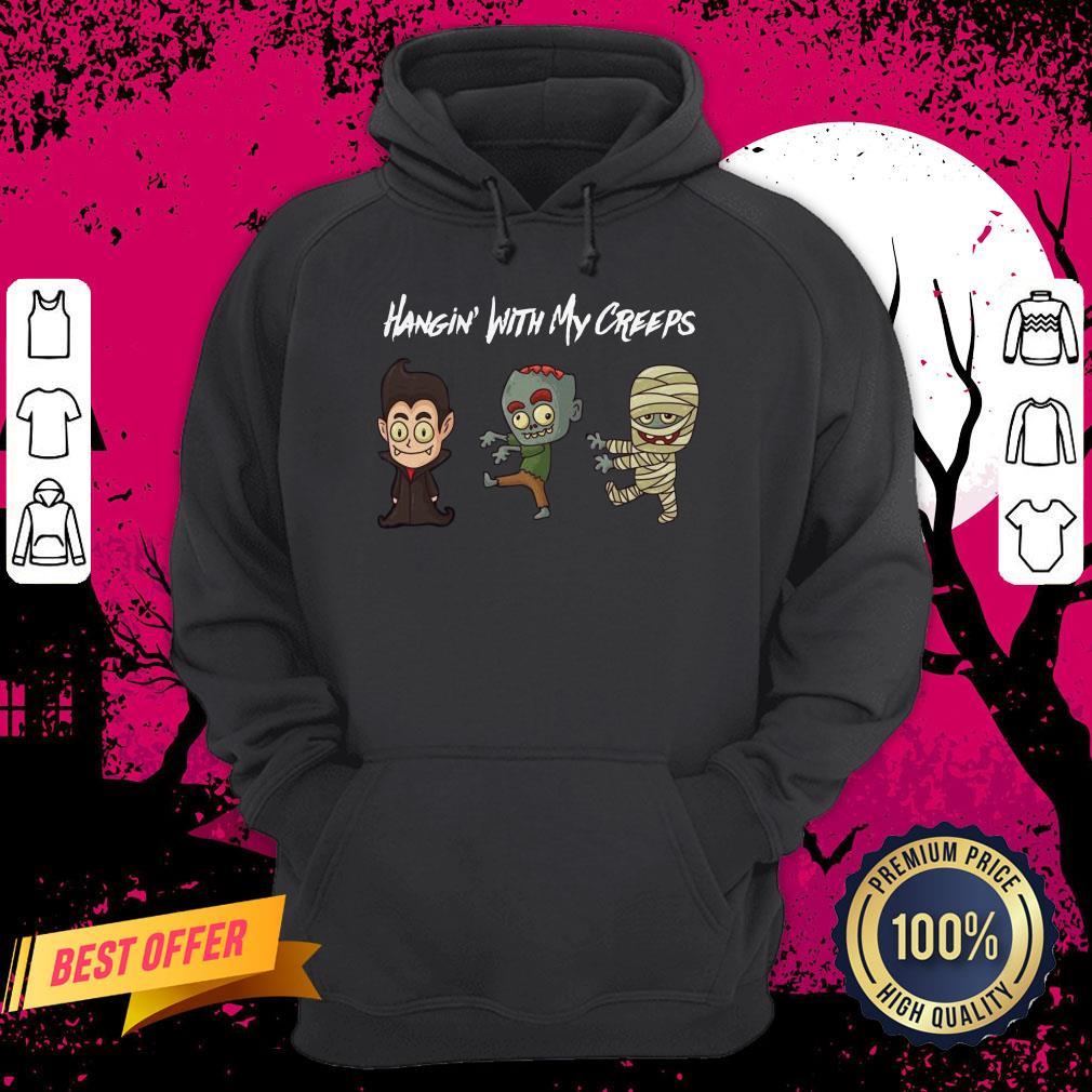 Halloween Hangin With My Creeps Shirt