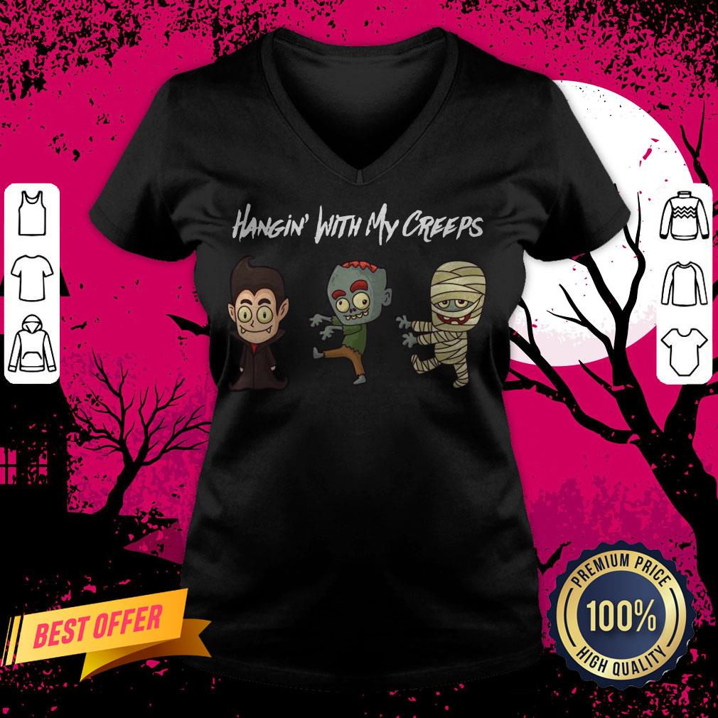 Halloween Hangin With My Creeps Shirt