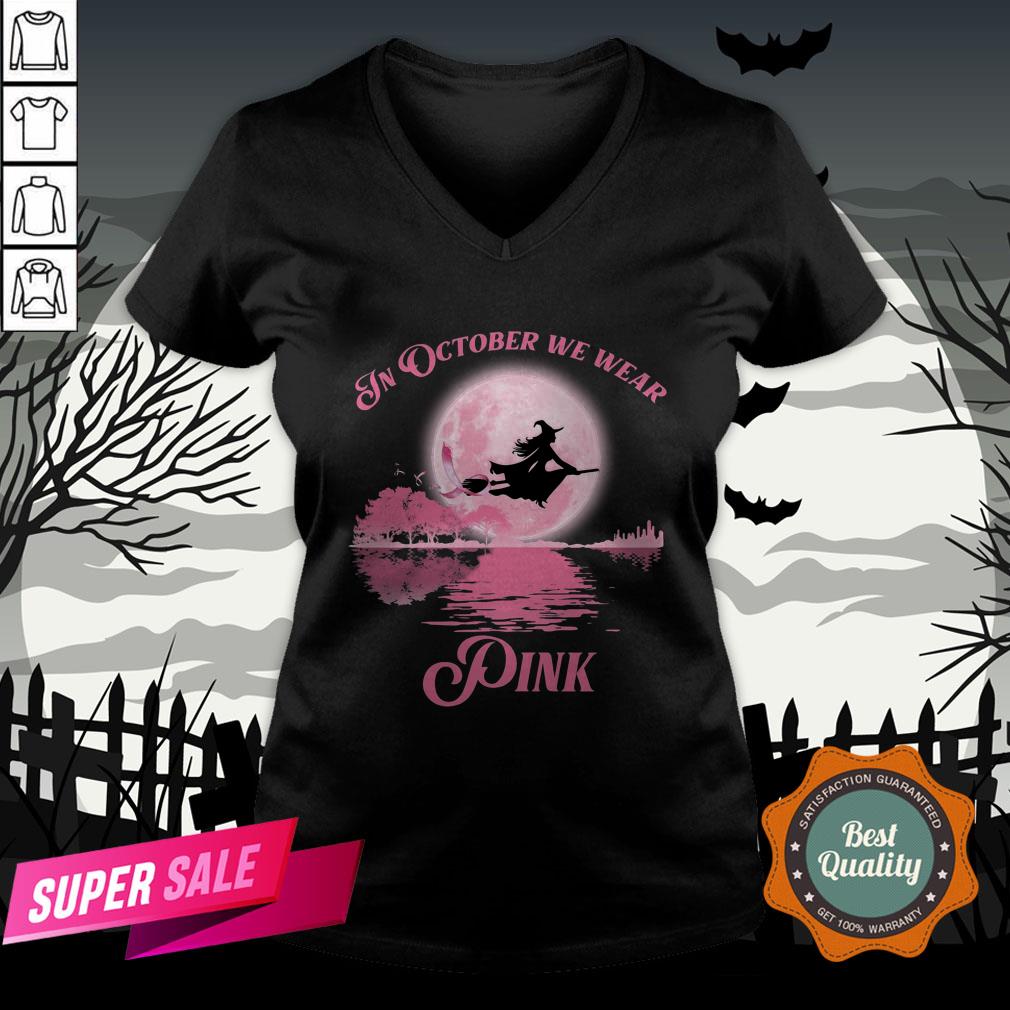 Halloween In October We Wear Pink Shirt