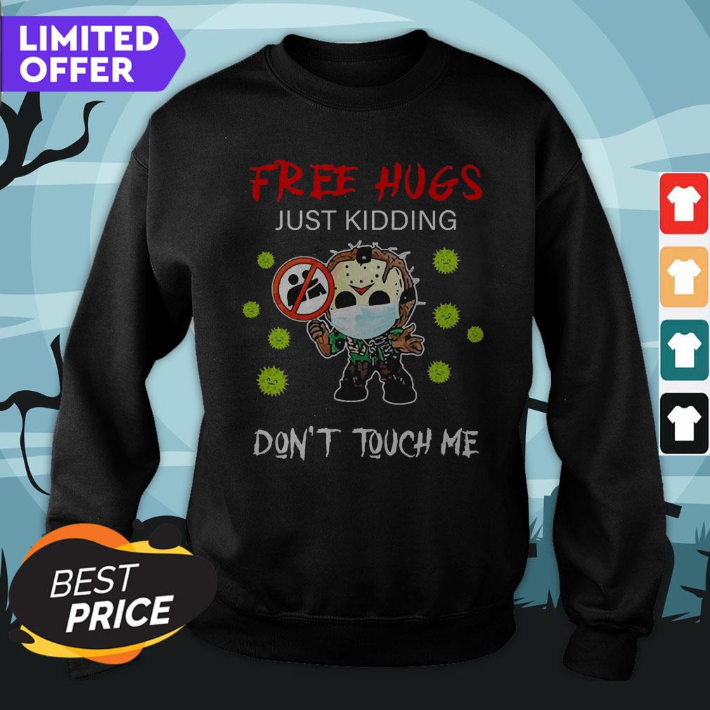Halloween Jason Voorhees Chibi Free Hugs Just Kidding Don’t Touch Me Shirt