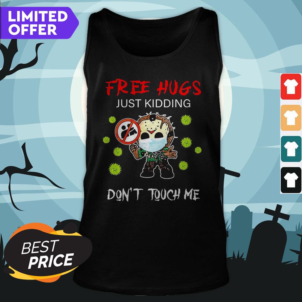 Halloween Jason Voorhees Chibi Free Hugs Just Kidding Don’t Touch Me Shirt