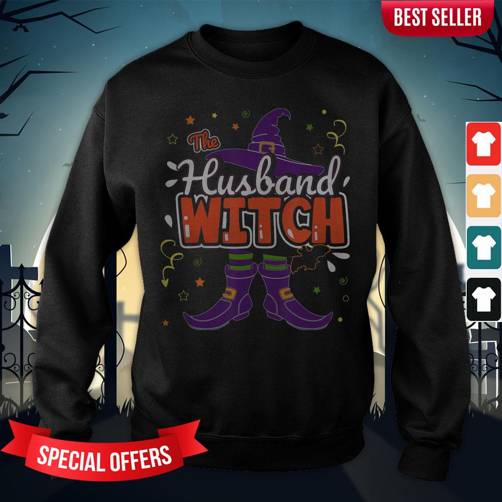 Halloween The Husband Witch Family Matching Funny Group Men Shirt