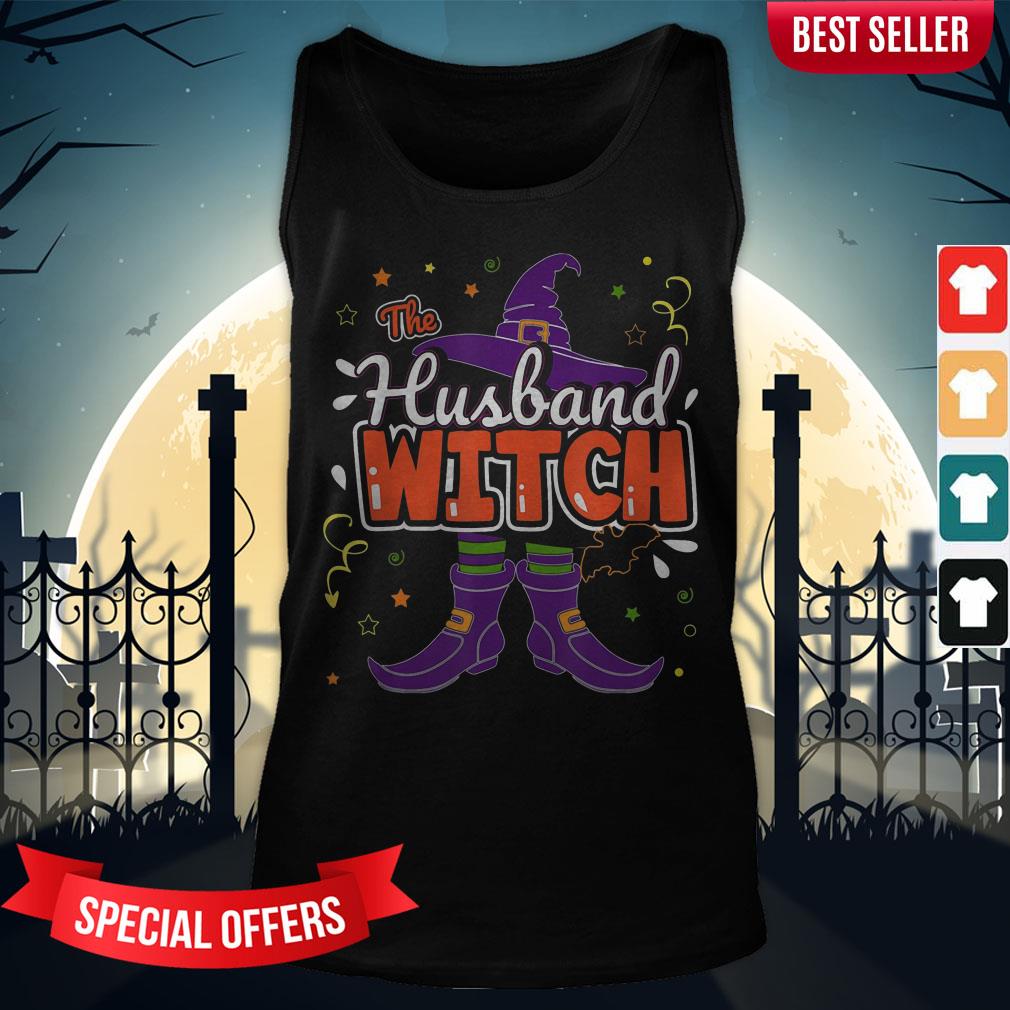 Halloween The Husband Witch Family Matching Funny Group Men Shirt