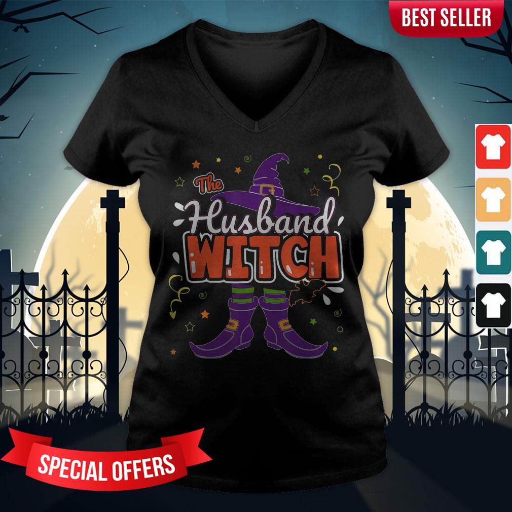 Halloween The Husband Witch Family Matching Funny Group Men Shirt