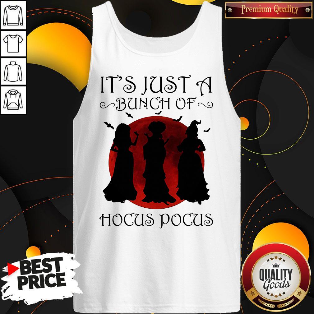 Halloween Witch It'S Just A Bunch Of Hocus Pocus Shirt
