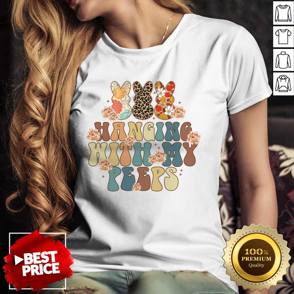 Hanging With My Peeps Easter Boho style Shirt