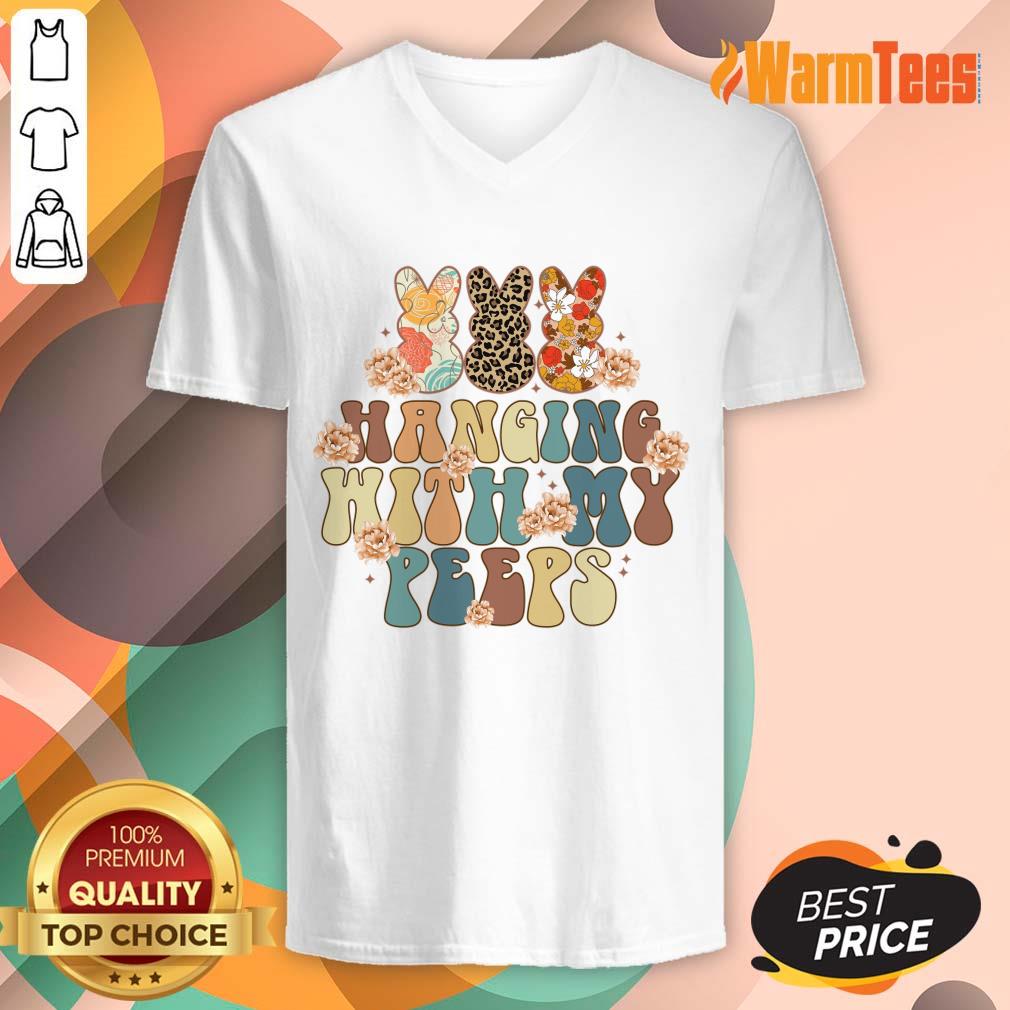 Hanging With My Peeps Easter Boho style Shirt