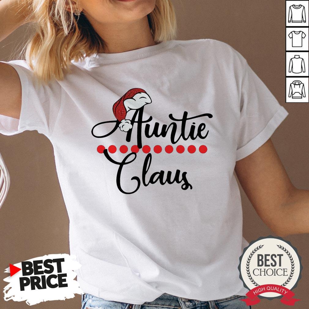 Happy Auntie Claus Christmas 2021 Shirt