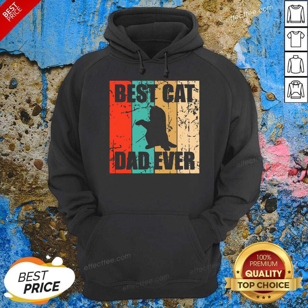 Happy Best Cat Dad Ever Vintage Shirt