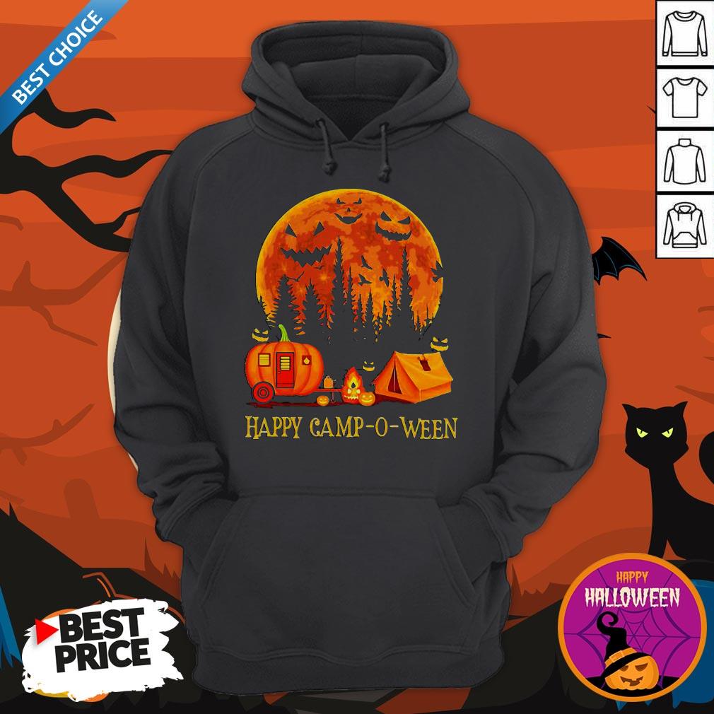 Happy Camp O Ween Funny Camping Halloween Shirt