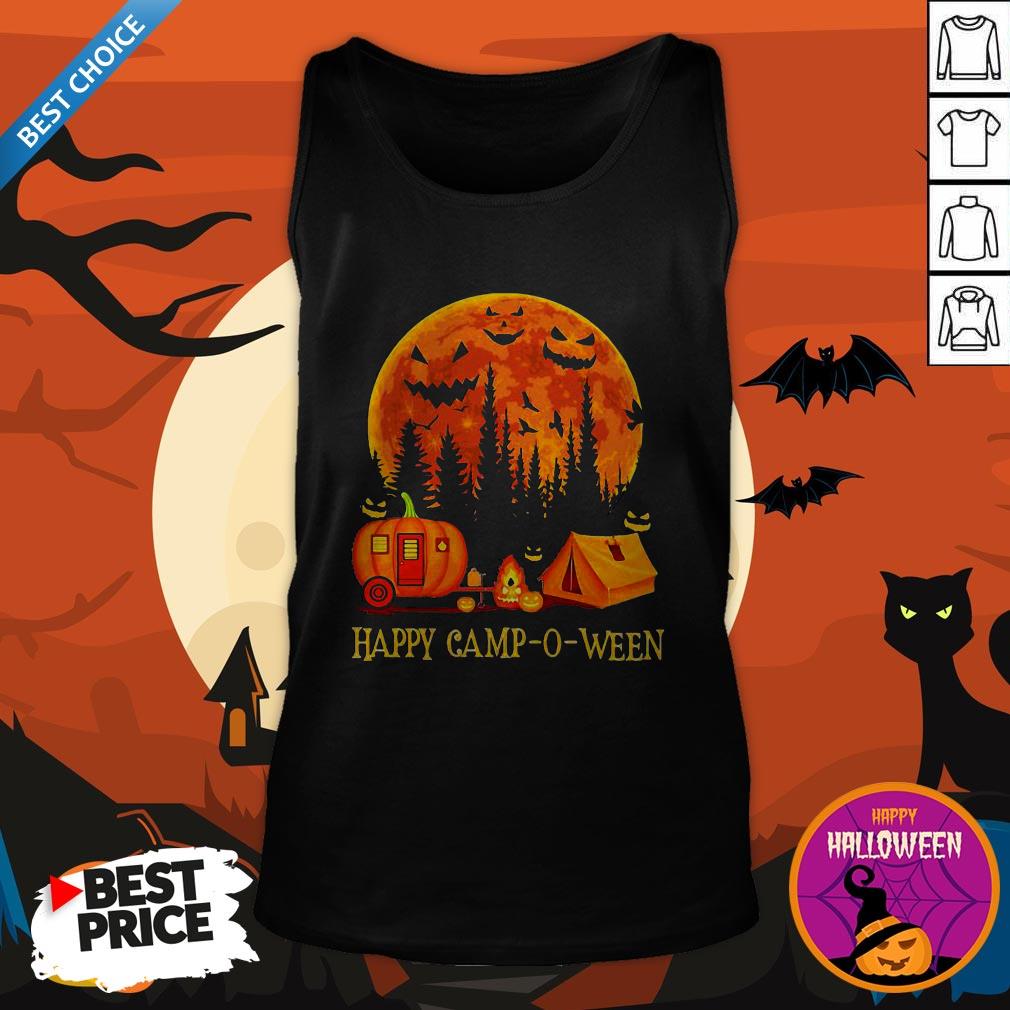 Happy Camp O Ween Funny Camping Halloween Shirt